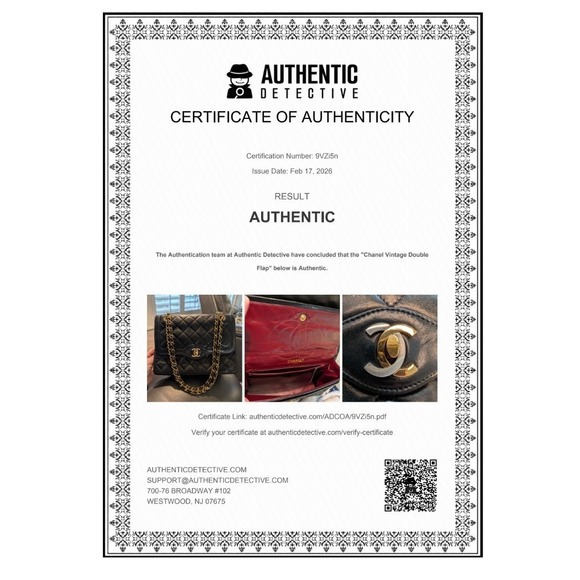 RARE Vintage Chanel Paris Limited 26cm Double Flap Two-Tone CC Black Lambskin - Picture 2 of 16